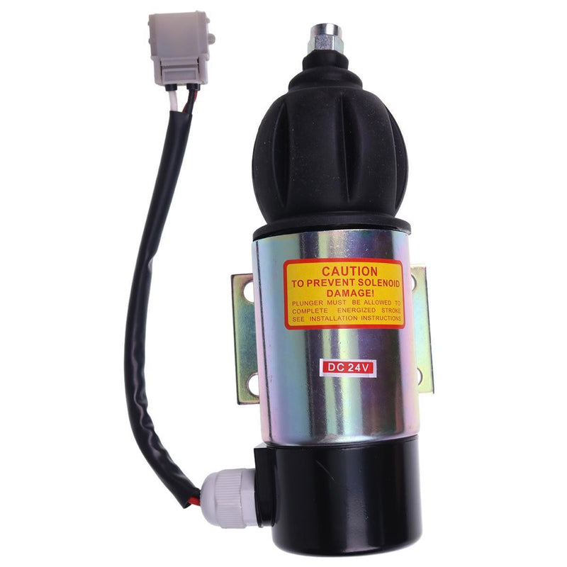 DURAFORCE 24V Stop Solenoid Valve 881531 for Volvo Penta TAMD70E TAMD70D AQD70D 24V 3WIRES
