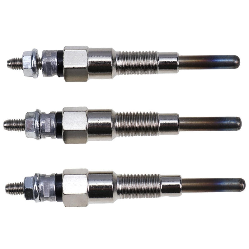 DURAFORCE 3X Glow Plug 6670470 6599047 for Kubota D722 D902 D1005 Bobcat S100 MT50 MT52