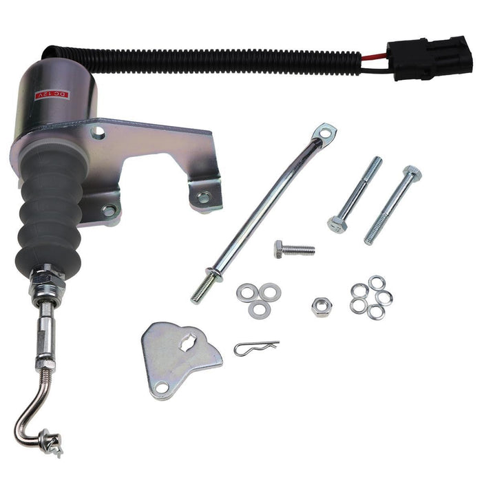 DURAFORCE 12V Shutdown Solenoid 75366GT for Deutz F4L913 Genie S-80 S-85 S-100 S-105 S-120