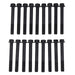 DURAFORCE 18Pcs Cylinder Head Bolt 19013-03450 for Kubota Engine V2403 V2203 V2003