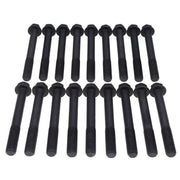 DURAFORCE 18Pcs Cylinder Head Bolt 19013-03450 for Kubota Engine V2403 V2203 V2003