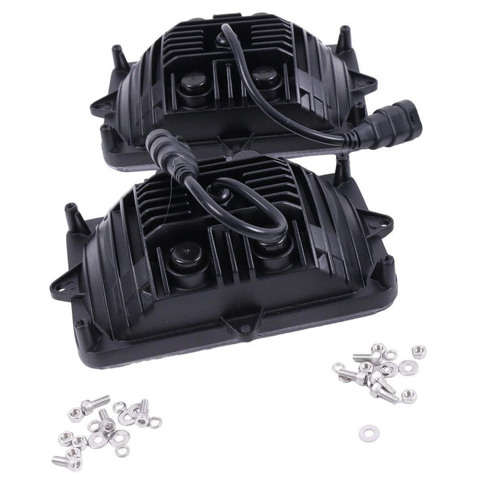 DURAFORCE 2Pcs 6"x4" LED Cab Light 6500K AH159332 for John Deere 9410 9510 9610 9400 9500