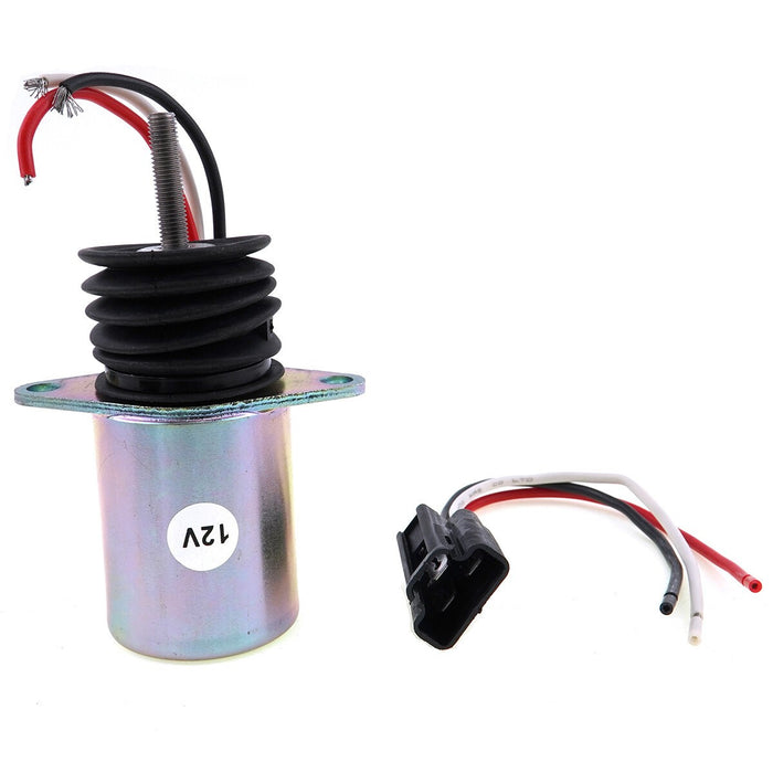 DURAFORCE 12V Shut Off Solenoid AM124379 for John Deere 415 425 445 455 332 430 544G