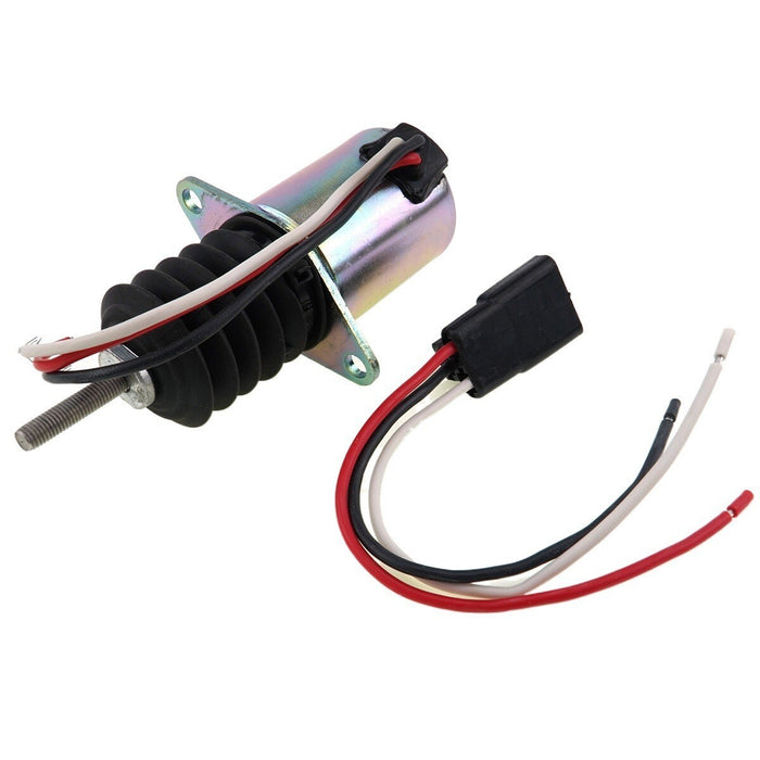 DURAFORCE 12V Shut Off Solenoid AM124379 for John Deere 415 425 445 455 332 430 544G