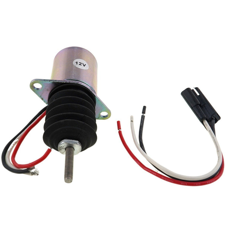DURAFORCE 12V Shut Off Solenoid AM124379 for John Deere 415 425 445 455 332 430 544G