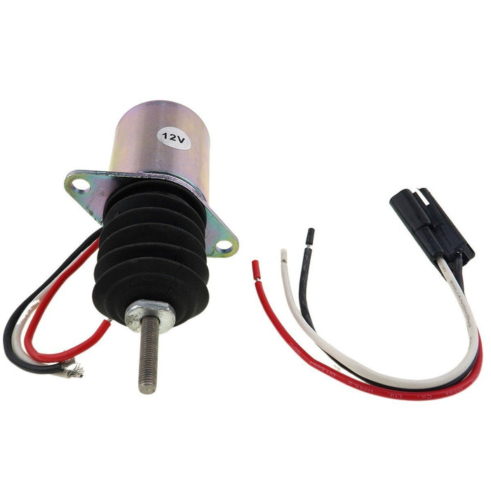 DURAFORCE 12V Shut Off Solenoid AM124379 for John Deere 415 425 445 455 332 430 544G