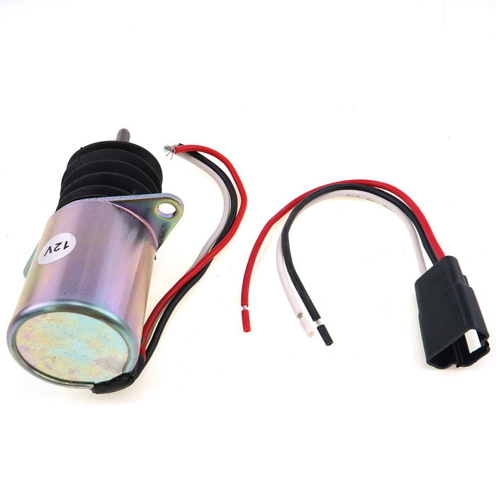 DURAFORCE 12V Shut Off Solenoid AM124379 for John Deere 415 425 445 455 332 430 544G