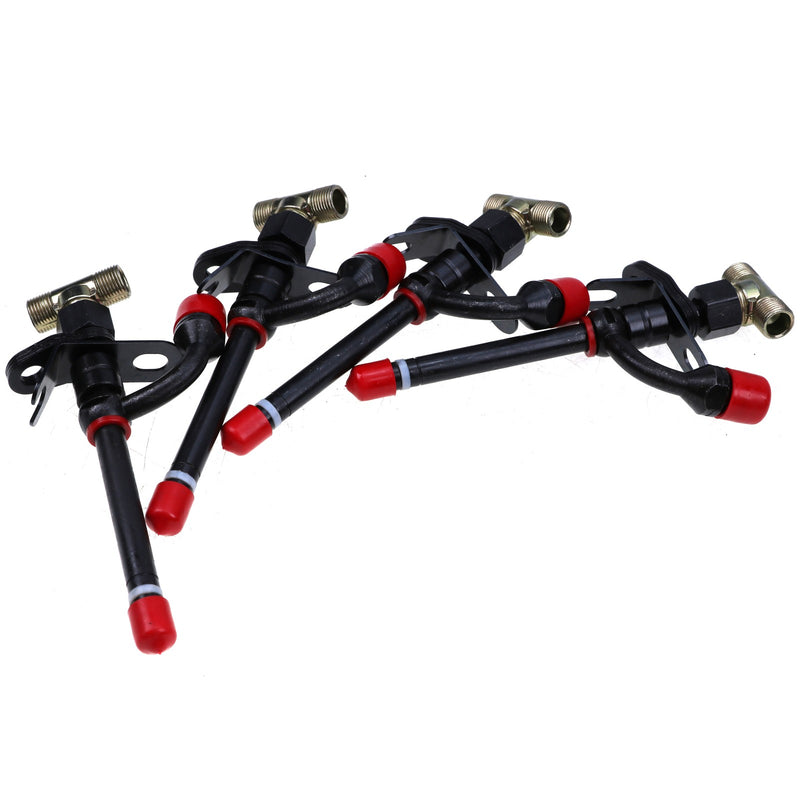 DURAFORCE 4 Pcs Fuel Injector RE36939 RE38087 for John Deere 300D 310C 310D 315C 315D 344E