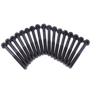 DURAFORCE 17PCS Cylinder Head Bolt 6204-13-1610 6204131610 for Komatsu Engine 3D95 4D95
