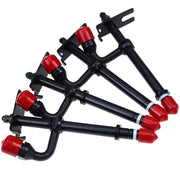 DURAFORCE 4Pcs Fuel Injector AR89564 SE500822 for John Deere 401D 455D 310A 310B 610B 210C