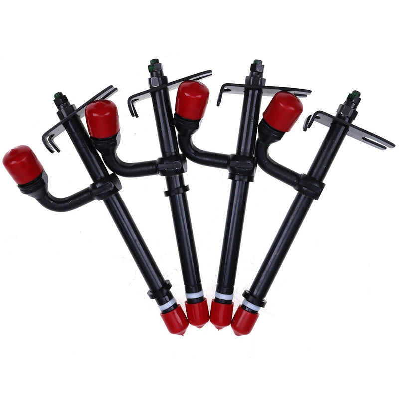DURAFORCE 4Pcs Fuel Injector AR89564 SE500822 for John Deere 401D 455D 310A 310B 610B 210C
