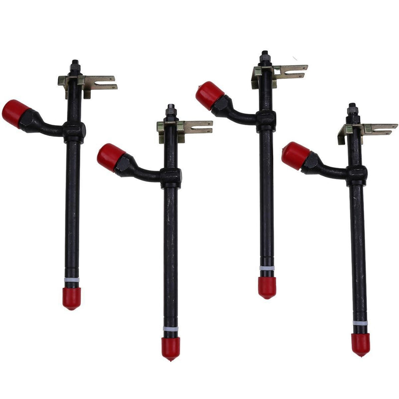 DURAFORCE 4 Pcs Fuel Injector A140830 for CASE 336B 336D 504BD 301BD 451BD 850B 870 800