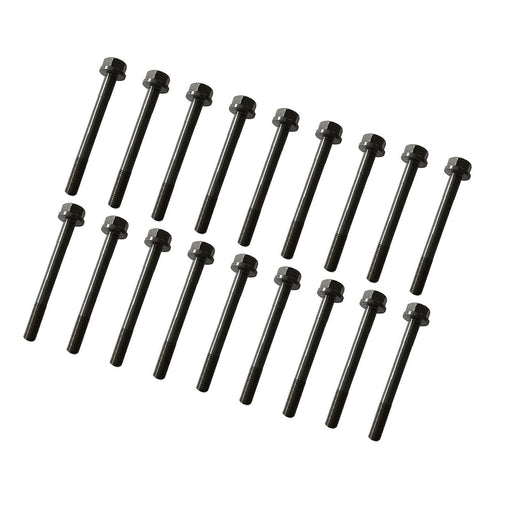 DURAFORCE 18 PCS Cylinder Head Bolt 129150-01200 for Yanmar 3TNV88 3TNV84 3TNE88 3TNE84