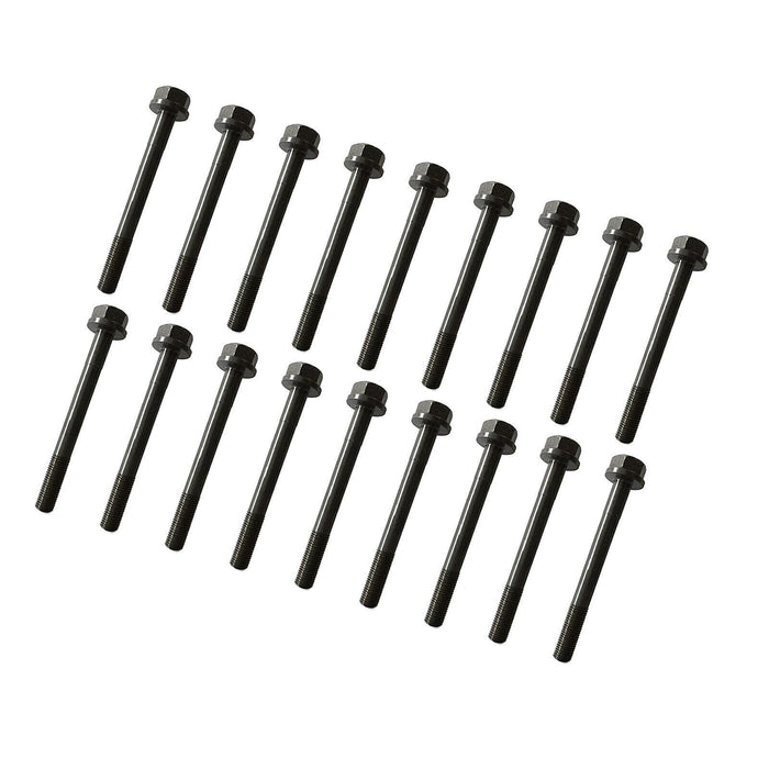 DURAFORCE 18 PCS Cylinder Head Bolt 129150-01200 for Yanmar 3TNV88 3TNV84 3TNE88 3TNE84