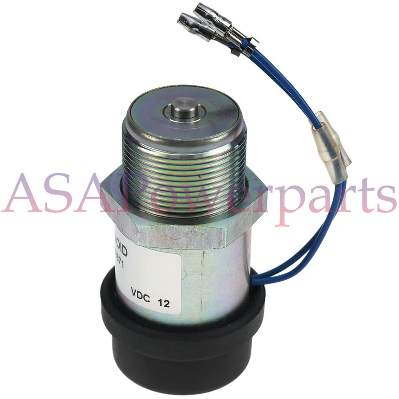 DURAFORCE 12V Stop Solenoid 5660-040-967-00 for Iseki TU120 TU130 TU140 TU150 TU160 TU170