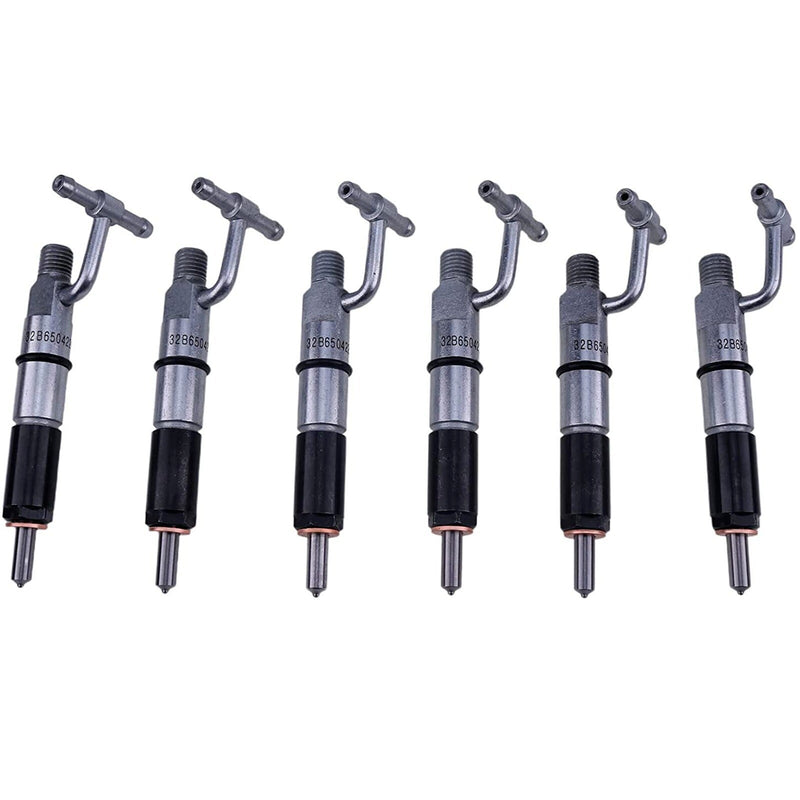 DURAFORCE 6PCS Fuel Injector 128-3293 for Caterpillar Engine 3046 Excavator 315 315B
