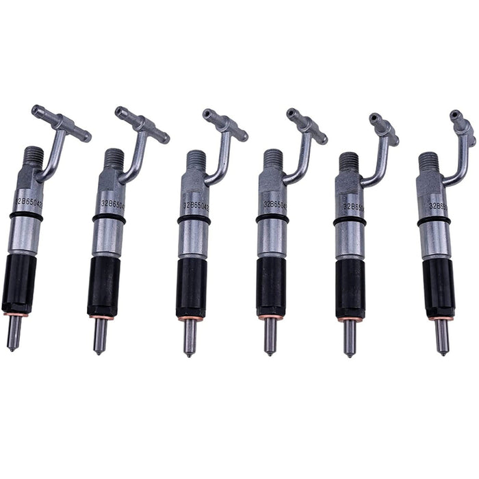 DURAFORCE 6PCS Fuel Injector 128-3293 for Caterpillar Engine 3046 Excavator 315 315B
