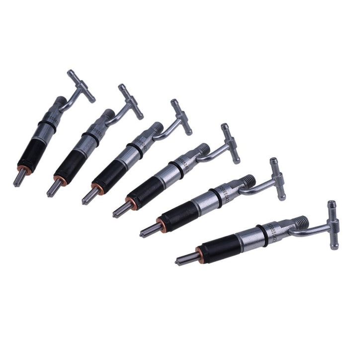 DURAFORCE 6PCS Fuel Injector 128-3293 for Caterpillar Engine 3046 Excavator 315 315B