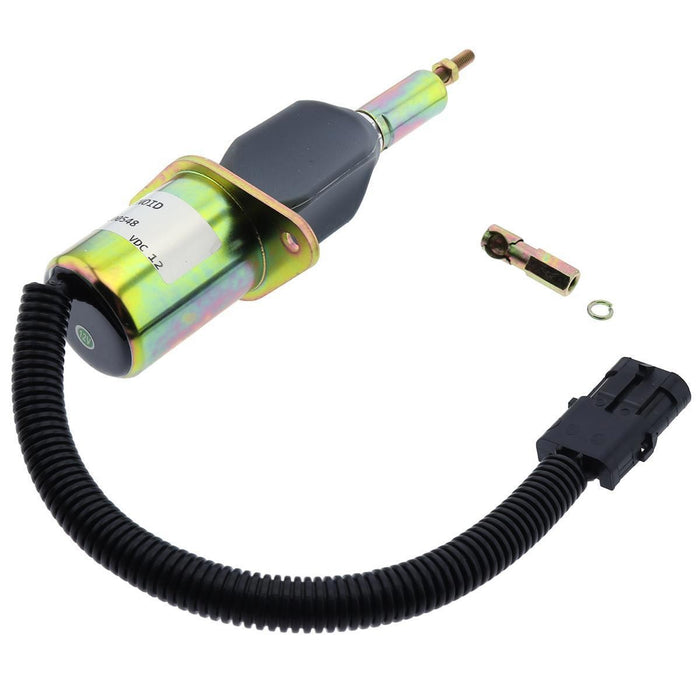 DURAFORCE 12V Stop Solenoid 3928160 SA-4293-12 for Cummins 6C8.3 ISC8.3 ISL9 QSC8.3 QSL9