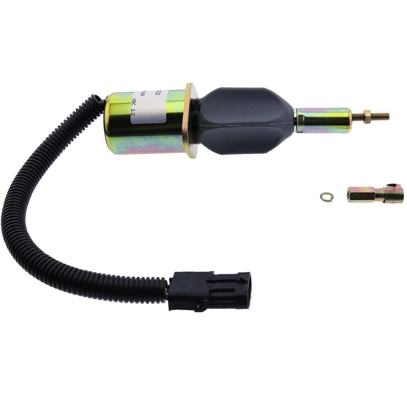 DURAFORCE 12V Stop Solenoid 3928160 SA-4293-12 for Cummins 6C8.3 ISC8.3 ISL9 QSC8.3 QSL9