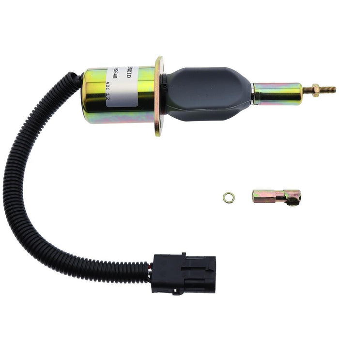 DURAFORCE 12V Stop Solenoid 3928160 SA-4293-12 for Cummins 6C8.3 ISC8.3 ISL9 QSC8.3 QSL9