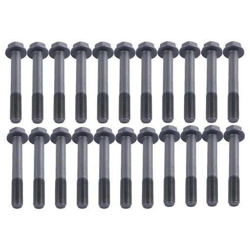 DURAFORCE 22 Pcs Cylinder Head Bolt for Perkins 1004-4 1004-4T 1004G 1004-40 1004-40TW
