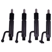DURAFORCE 4 Pcs Fuel Injector 729470-53103 for Yanmar Engine 4JH 4JHE 4JHYE 4JHZ 4JHZAE
