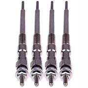 DURAFORCE 4Pcs Glow Plug 1J705-65510 for Kubota V2607 KX057-4 KX057-5 U55-4 U55-5