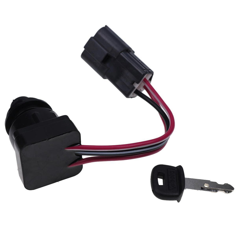 DURAFORCE Ignition Switch RC411-53964 for Kubota Excavator KX41-3 KX71-3 KX121-3 KX161-3
