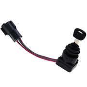 DURAFORCE Ignition Switch RC411-53964 for Kubota Excavator KX41-3 KX71-3 KX121-3 KX161-3