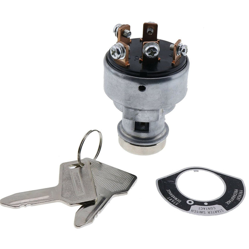 DURAFORCE Stater Switch 933110-00100 w/301 Keys for Yanmar C50R C60R B08-3 3TNV76 3TNE74