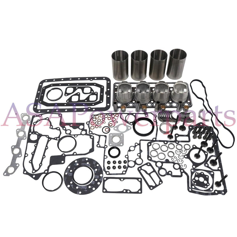 DURAFORCE Overhaul Rebuild Kit for Kubota Engine V1902 V1902B Excavator KH20 KH151 KH101
