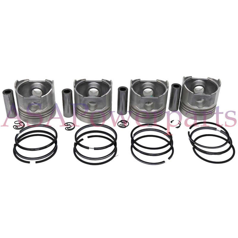 DURAFORCE Overhaul Rebuild Kit for Kubota Engine V1902 V1902B Excavator KH20 KH151 KH101