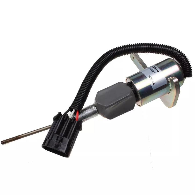 DURAFORCE 24V Fuel Stop Solenoid Valve 1823723C91 SA-4338-24 for Cummins DT466 DT466E