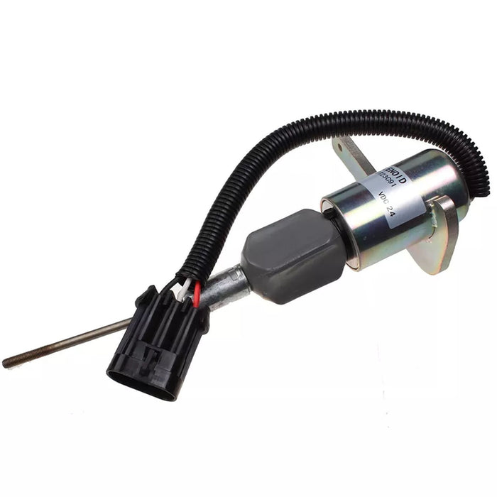 DURAFORCE 24V Fuel Stop Solenoid Valve 1823723C91 SA-4338-24 for Cummins DT466 DT466E