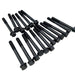 DURAFORCE 18Pcs Cylinder Head Bolt 16241-03450 for Kubota V1505 B1700D B1700E B2100E