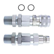 DURAFORCE Hydraulic Quick Connect Coupler AT312877 KV13884 forJohn Deere 326D 280 332D 325