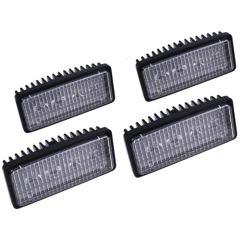 DURAFORCE 4Pcs LED Upper Cab Light RE306510 for John Deere 7210 7410 7510 7610 7710 7810