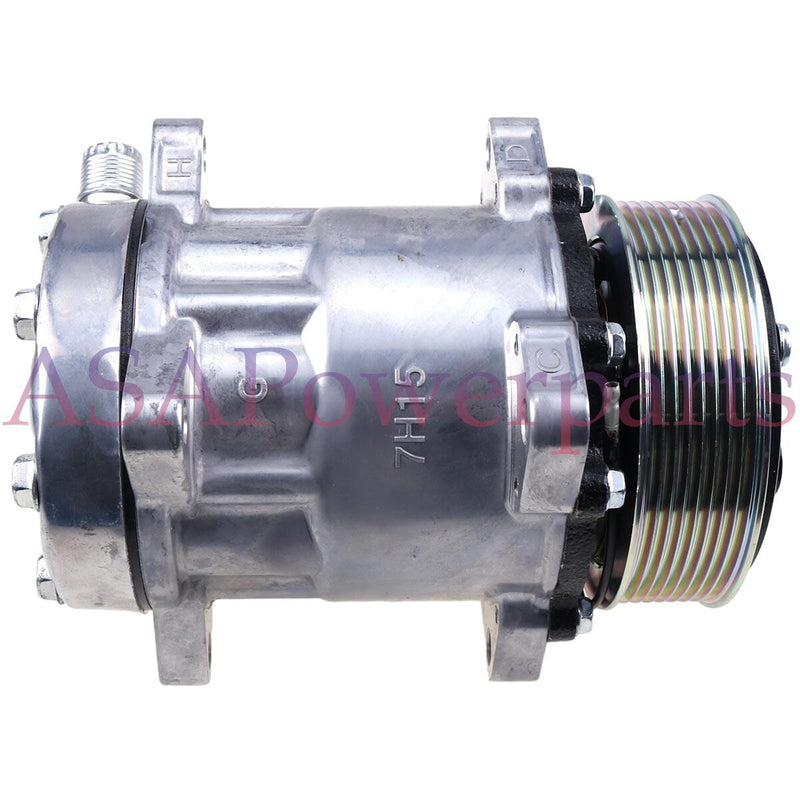 DURAFORCE SD7H15 A/C Compressor 82016158 for Ford New Holland 8160 8340 8360 8560 TM115