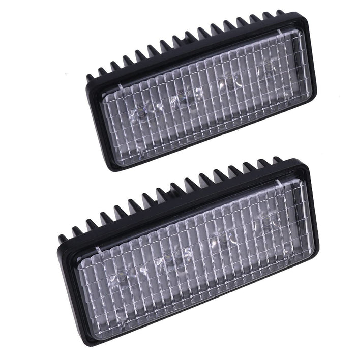 DURAFORCE 2X LED Upper Cab Light RE306510 RE161288 for John Deere 7210 7410 7510 7610 7710