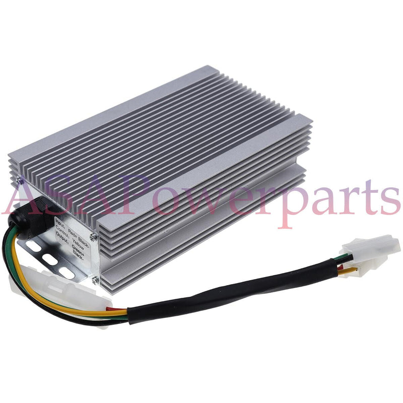 DURAFORCE DC Converter 48V to 12V Step Down Reducer 30A 360W 0A~30A for Golf Cart E-Z-GO