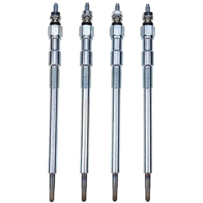 DURAFORCE 4 Pcs Glow Plug 7008447 7008500 for Kubota V3307 V3307-DI Bobcat S630 S650 T630