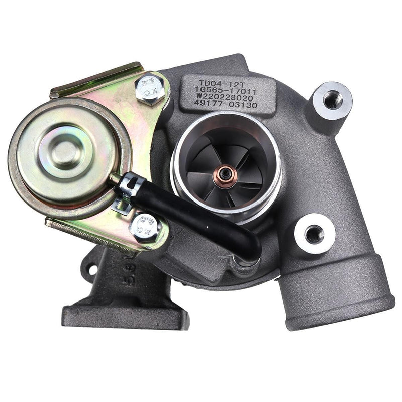 DURAFORCE TD04-12T Turbocharger 49177-03130 for Kubota V3300-T Bobcat S250 Mitsubishi L200