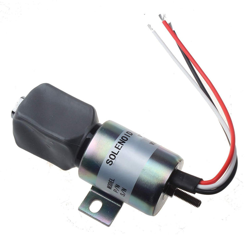 DURAFORCE 12V Fuel Shutoff Solenoid 1757ES-12E2ULB1S1 1700-3513 for Woodward