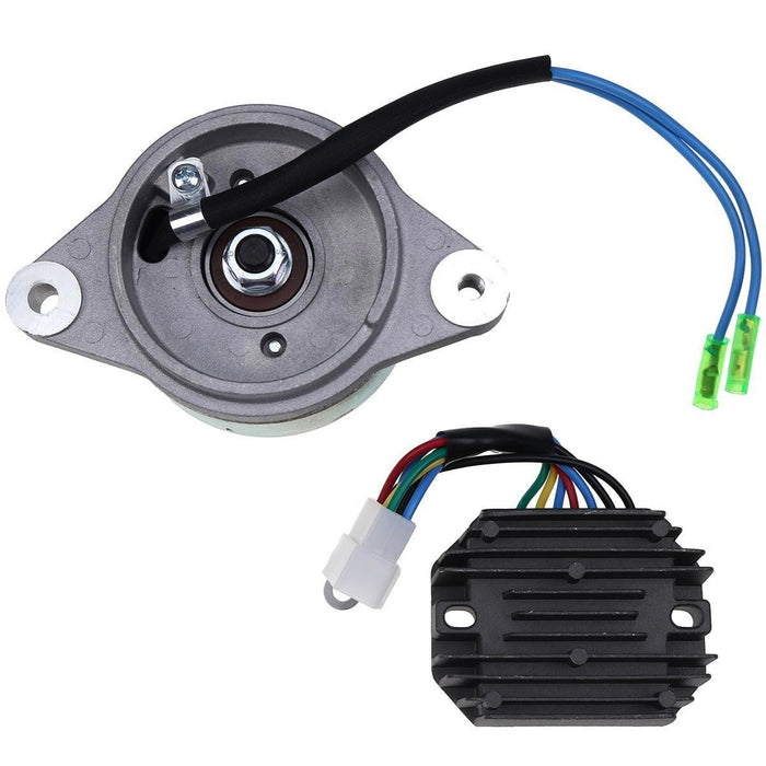 DURAFORCE 12V 14A Alternator 15531-64017 with Regulator 15531-64601 RS5101 for KUBOTA