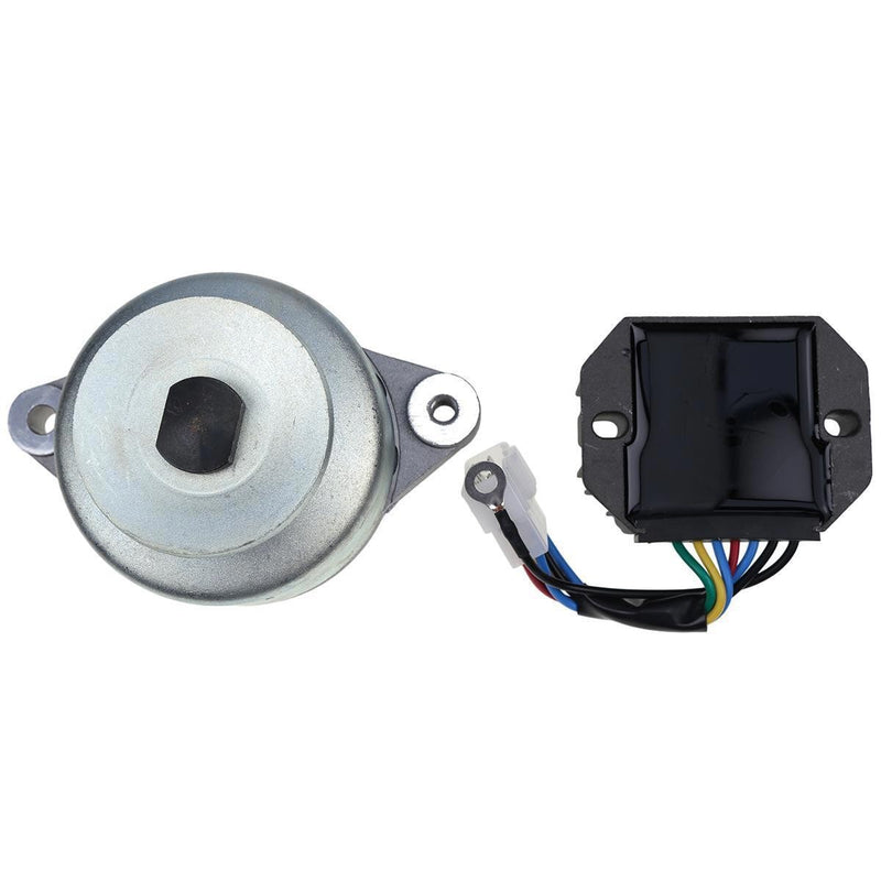DURAFORCE 12V 14A Alternator 15531-64017 with Regulator 15531-64601 RS5101 for KUBOTA