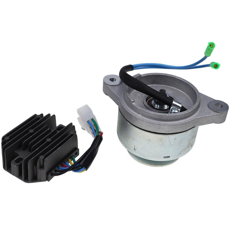 DURAFORCE 12V 14A Alternator 15531-64017 with Regulator 15531-64601 RS5101 for KUBOTA