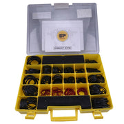 DURAFORCE 580PCS 4C-4782 4J-0523 Seal O-Ring Kit Nitrile 90 For CAT SAE STOR ORFS 61 62