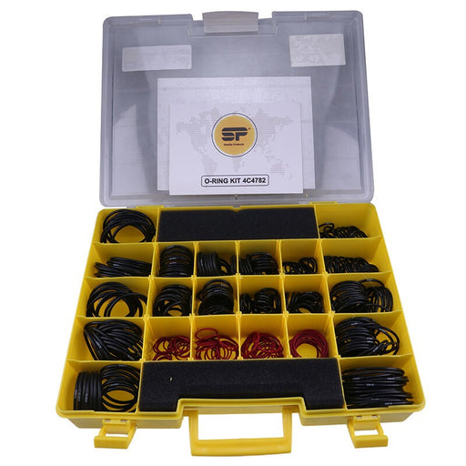 DURAFORCE 580PCS 4C-4782 4J-0523 Seal O-Ring Kit Nitrile 90 For CAT SAE STOR ORFS 61 62