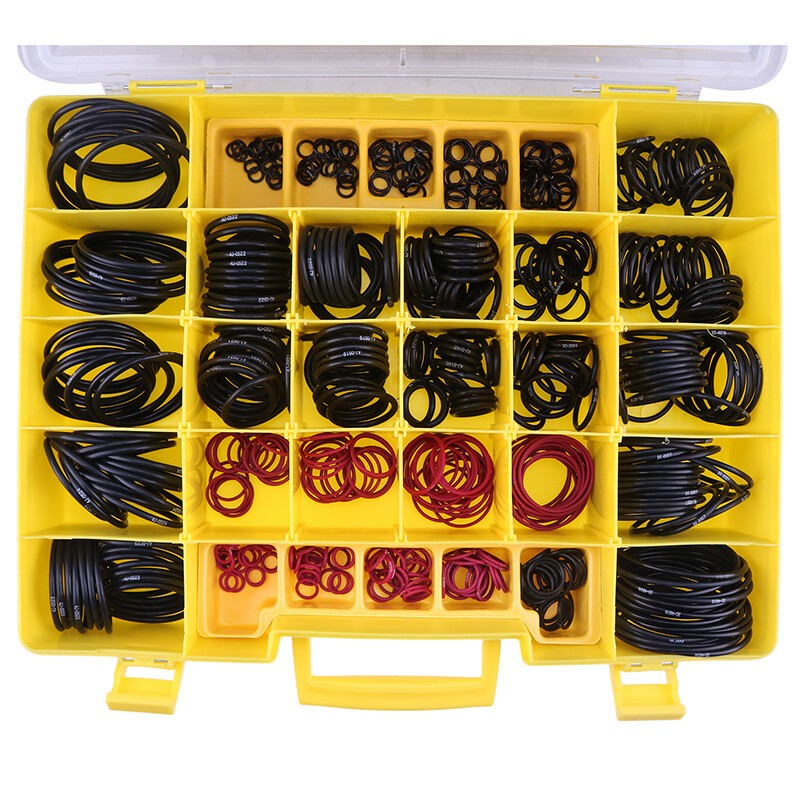 DURAFORCE 580PCS 4C-4782 4J-0523 Seal O-Ring Kit Nitrile 90 For CAT SAE STOR ORFS 61 62